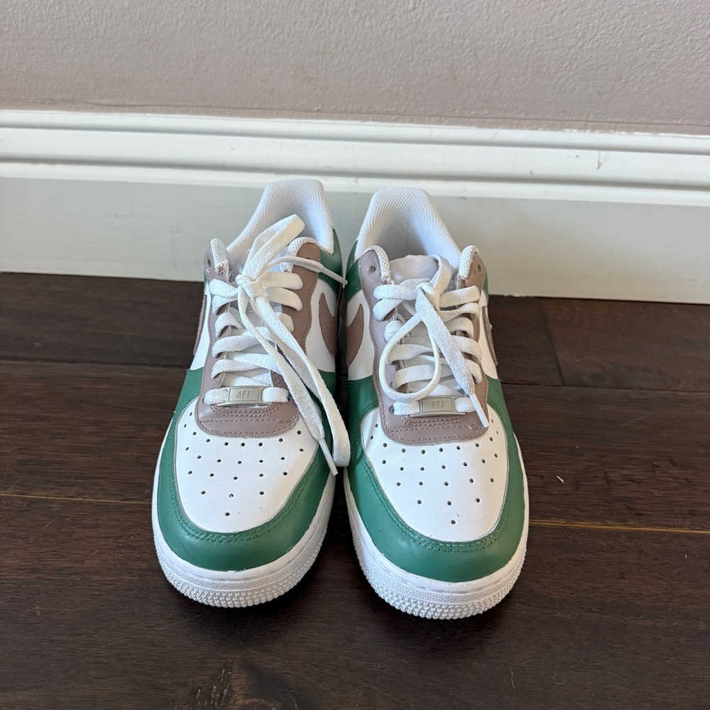 Custom 818 tequila Nike Air Force ones - Picture 5 of 9